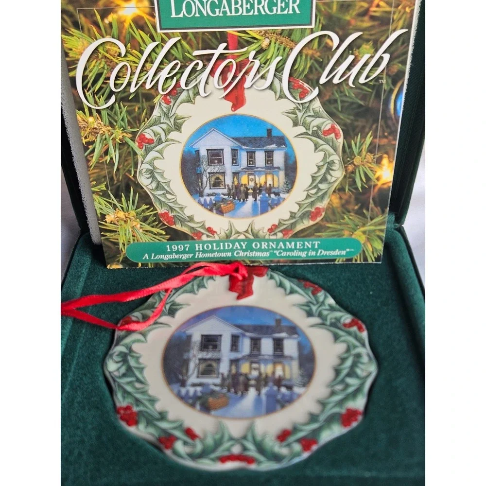 Longaberger Collectors Club 1997 Christmas Ornament